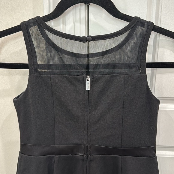 Calvin Klein Girls Black Dress Party Wedding Holiday, Bow, size 8 Fancy Formal - Picture 9 of 11
